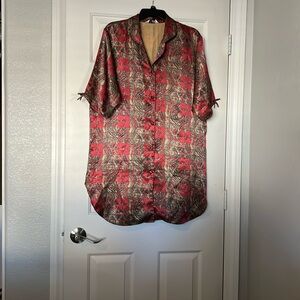 Washable Silk Night Shirt
